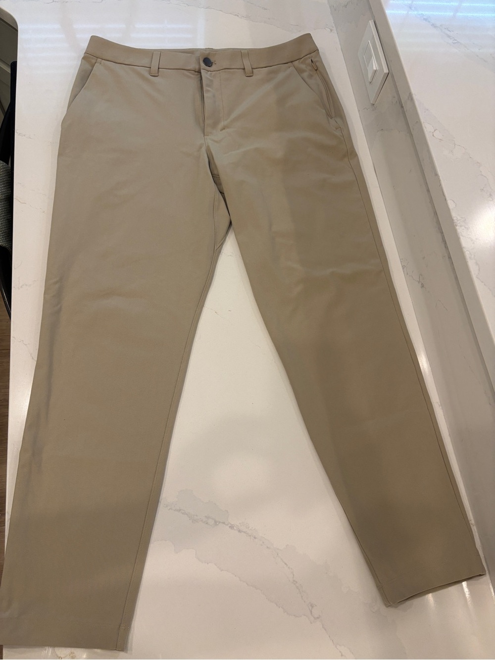 Men's Lululemon Stretch Pants in Khaki